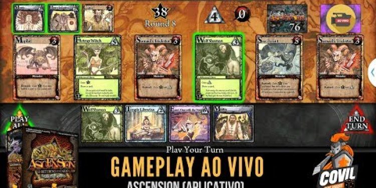 Covil Digital – Gameplay Ao Vivo Ascension (Aplicativo)