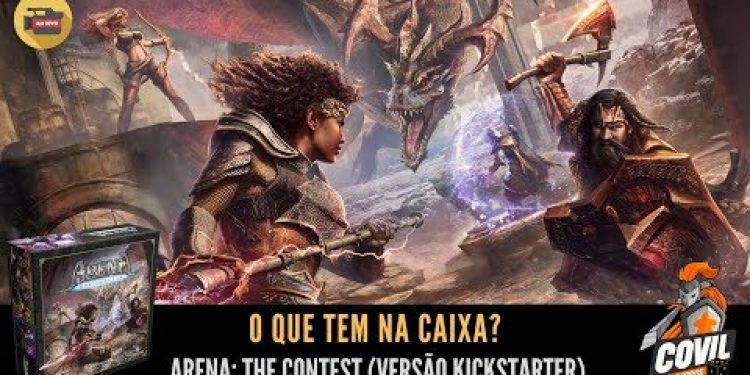 O que Tem na Caixa? Unboxing Arena The Contest