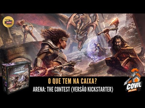 O que Tem na Caixa? Unboxing Arena The Contest
