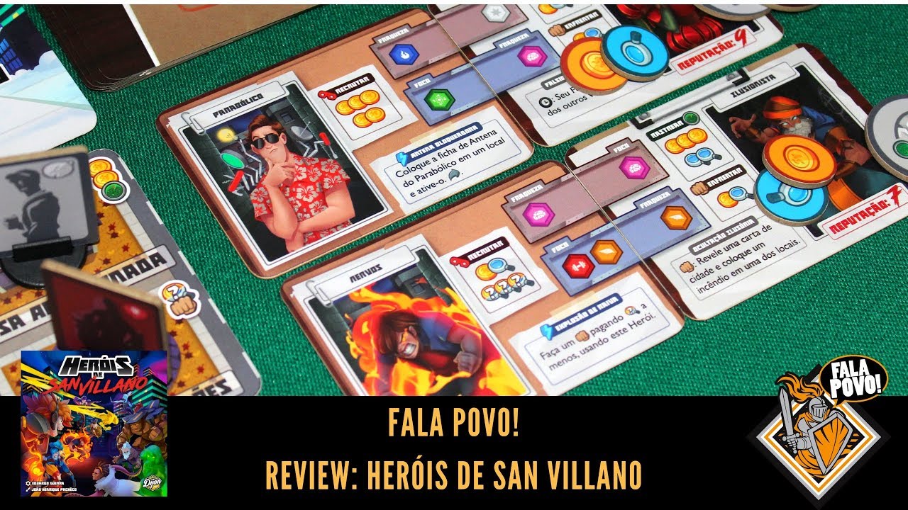 Fala Povo! Review Heróis de San Villano