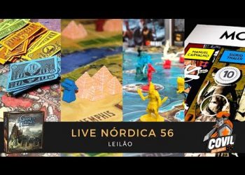 Covil dos Jogos – Live Nórdica 56 – Leilão