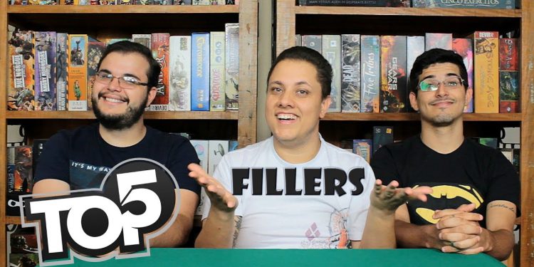 Top 5 Jogos Fillers!