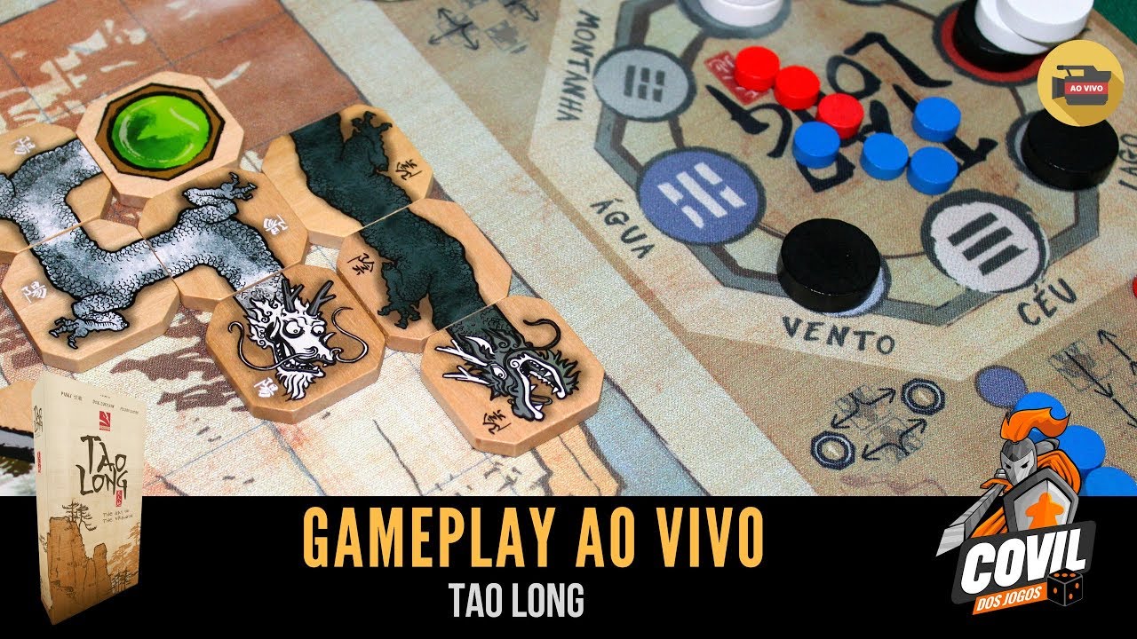 Covil dos Jogos – Gameplay Tao Long (Ao Vivo)