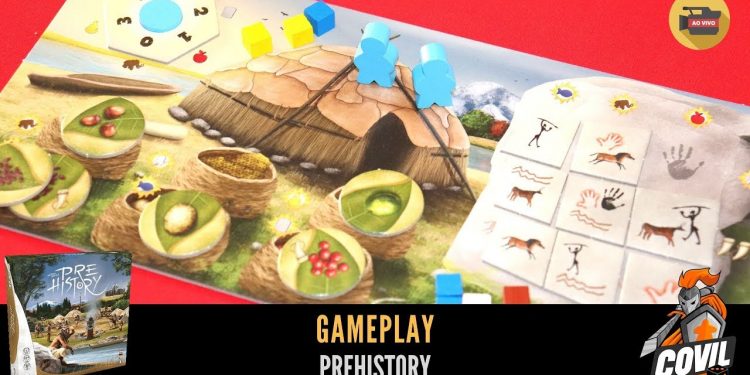 Covil dos Jogos – Gameplay Prehistory (Ao Vivo)