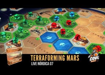 Covil dos Jogos – Live Nórdica 07 (Terraforming Mars)