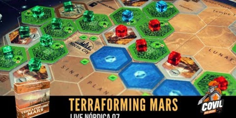 Covil dos Jogos – Live Nórdica 07 (Terraforming Mars)