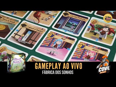 Covil dos Jogos – Gameplay Fábrica dos Sonhos (Ao Vivo)