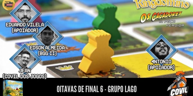 Torneio Kingdomino: Oitavas de Final 6 – Grupo Lago (Ao Vivo)