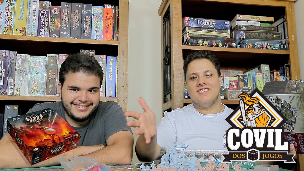 O QUE TEM NA CAIXA? Unboxing Blood Rage