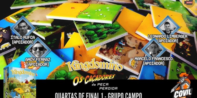 Torneio Kingdomino: Quartas de Final 1 – Grupo Campo (Ao Vivo)