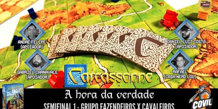 Torneio Carcassonne: Semifinal 1 – Fazendeiros e Cavaleiros