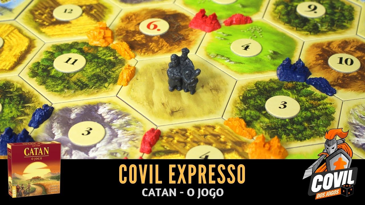 Covil Expresso – Apresentação Catan