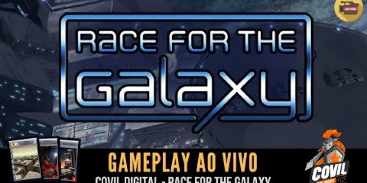 Covil Digital – Race for the Galaxy Gameplay (Ao Vivo)