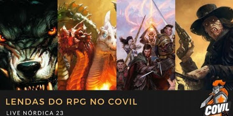 Covil dos Jogos – Live Nórdica 23 Lendas do RPG no Covil