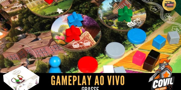 Covil dos Jogos – Gameplay Grasse (Ao Vivo)