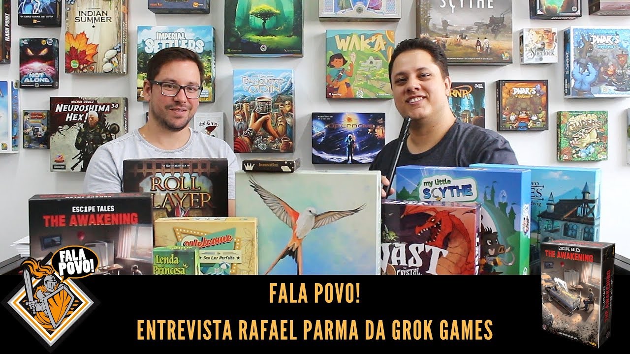 Fala Povo! Entrevista Rafael Parma da Grok Games
