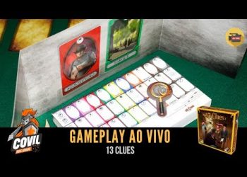 Covil dos Jogos – Gameplay 13 Clues (Ao Vivo)