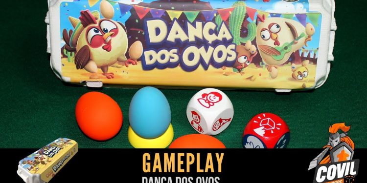 Covil dos Jogos – Gameplay Dança dos Ovos com Alan Farias