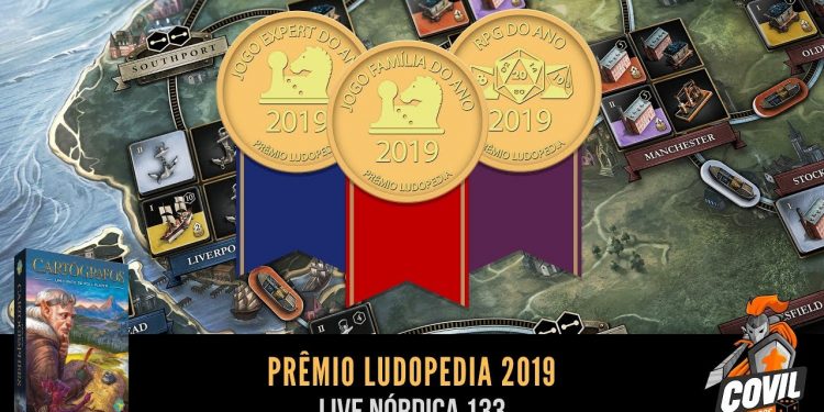 Live Nórdica 133 – Prêmio Ludopedia 2019