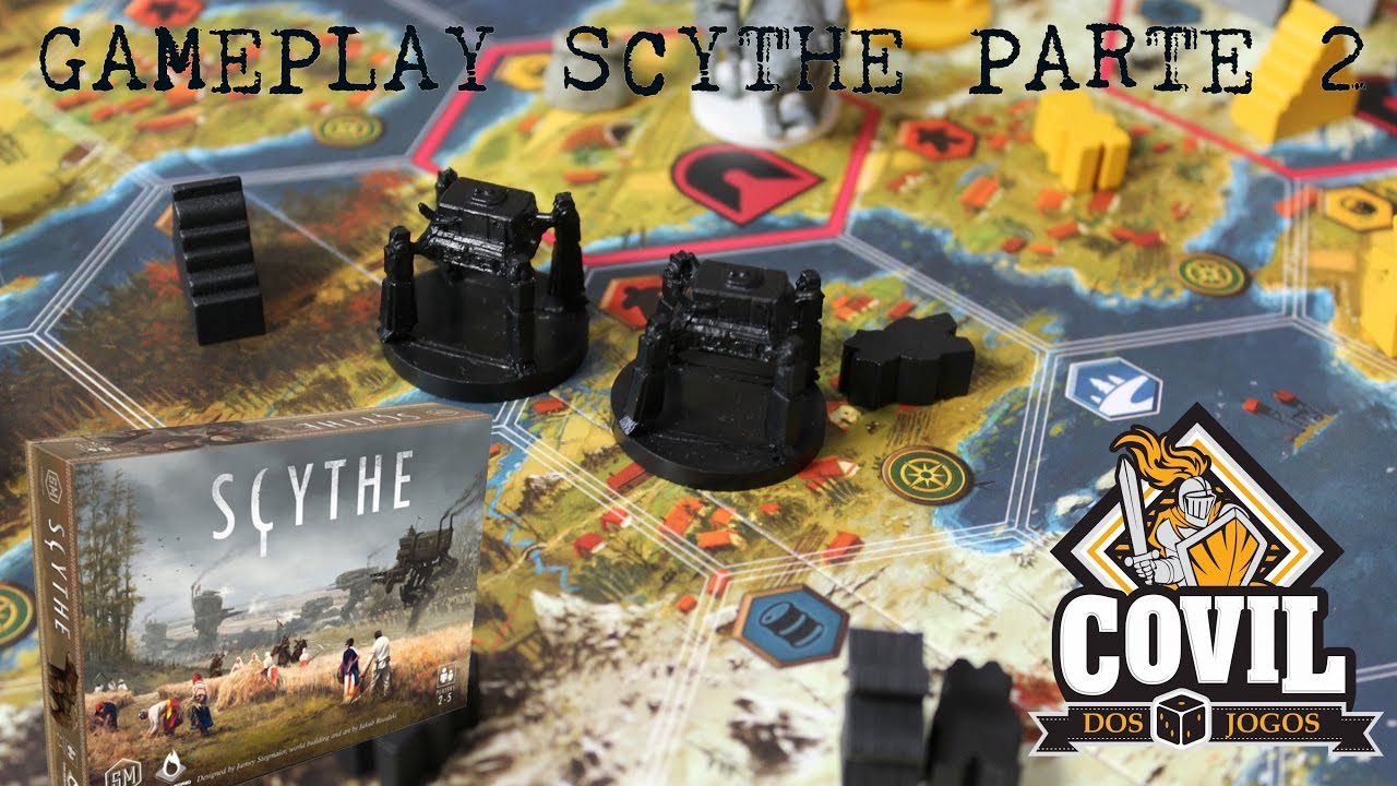 Covil dos Jogos – Gameplay Scythe Parte 2