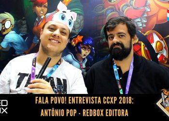 Fala Povo! Entrevista com Antônio Pop Redbox Editora CCXP 2018