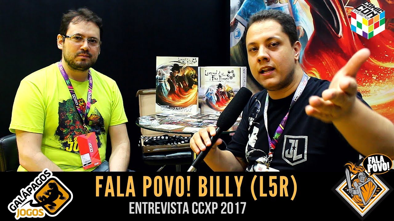 Fala Povo! Entrevista com Billy da Galápagos (L5R)