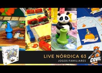 Covil dos Jogos – Live Nórdica 63 Jogos Familiares