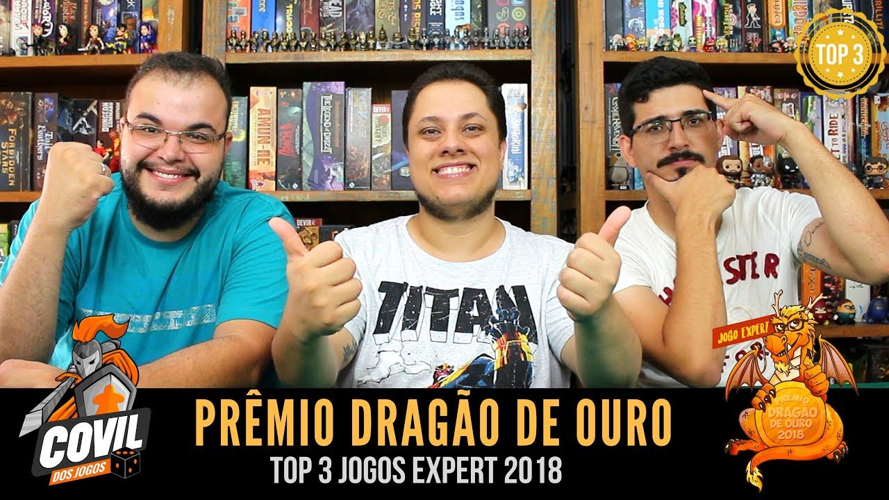 Covil dos Jogos – Prêmio Dragão de Ouro Jogo Expert 2018