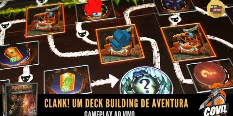 Covil dos Jogos – Gameplay Ao Vivo Clank!