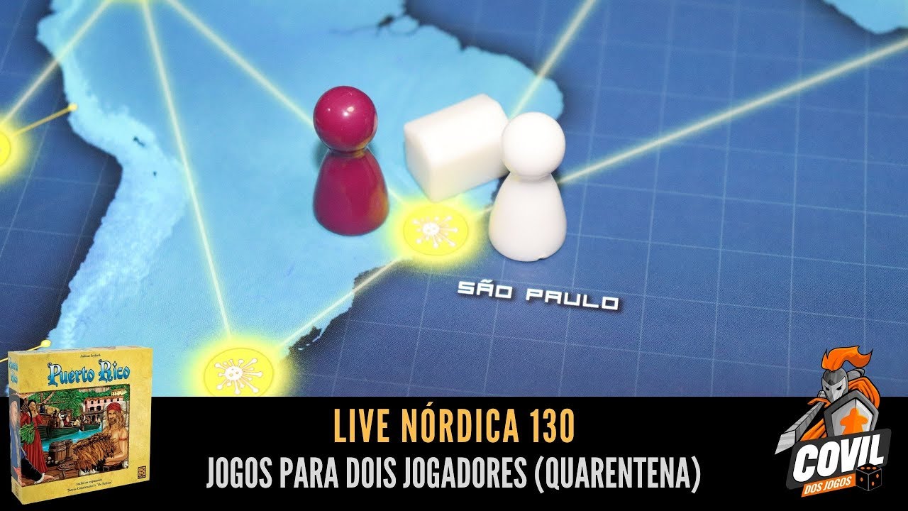 Live Nórdica 130 – Jogos para Dois Jogadores (Quarentena)