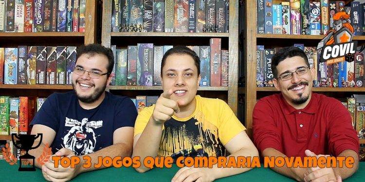 Covil dos Jogos – Top 3 Jogos que Compraria Novamente