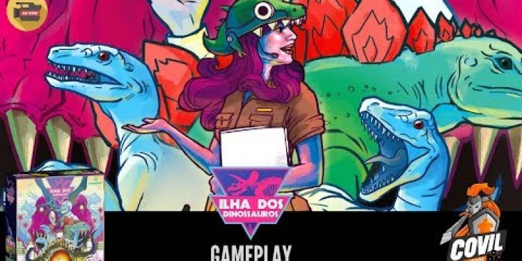 Covil dos Jogos – Gameplay Ilha dos Dinossauros (Ao Vivo)