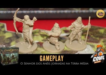 Covil dos Jogos – Gameplay O Senhor dos Anéis Jornadas na Terra Média (Ao Vivo)