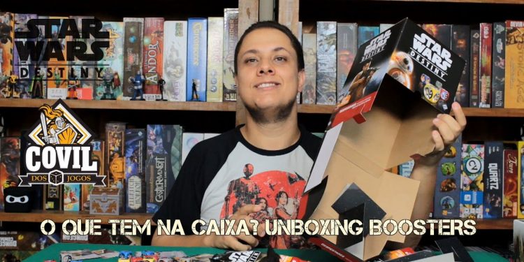 O Que Tem na Caixa? Unboxing de boosters Star Wars Destiny