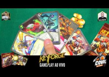 Versus Especial – Gameplay Keyforge Call of The Archons (Ao Vivo)