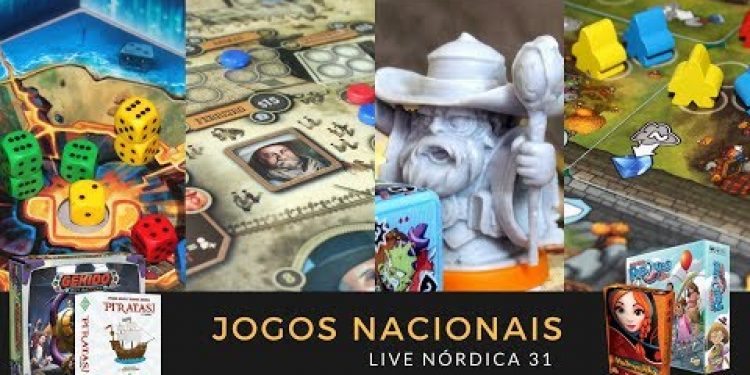 Covil dos Jogos – Live Nórdica 31 – Jogos Nacionais