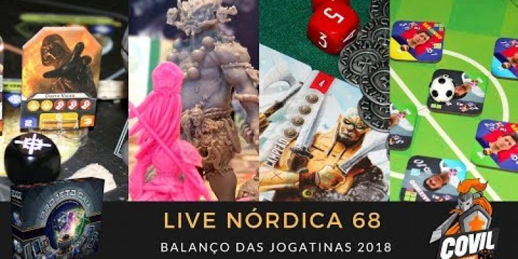 Covil dos Jogos – Live Nórdica 68 (Balanço das Jogatinas de 2018)