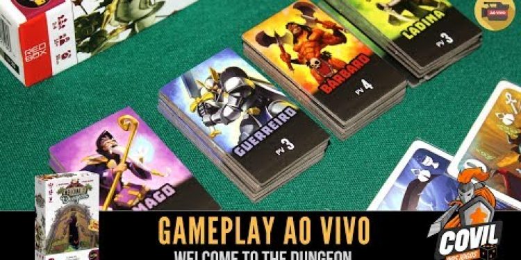 Covil dos Jogos – Gameplay Welcome To The Dungeon (Ao Vivo)