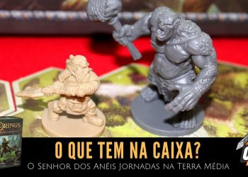 O Que Tem na Caixa? Unboxing O SENHOR DOS ANÉIS: JORNADAS NA TERRA MÉDIA