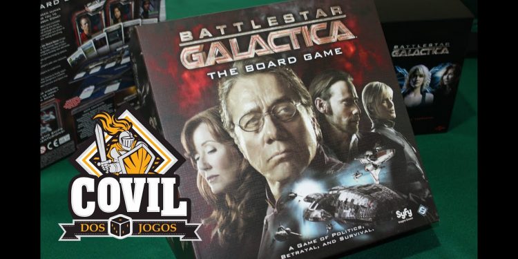Covil dos Jogos – O que tem na caixa? Unboxing de Battlestar Galactica
