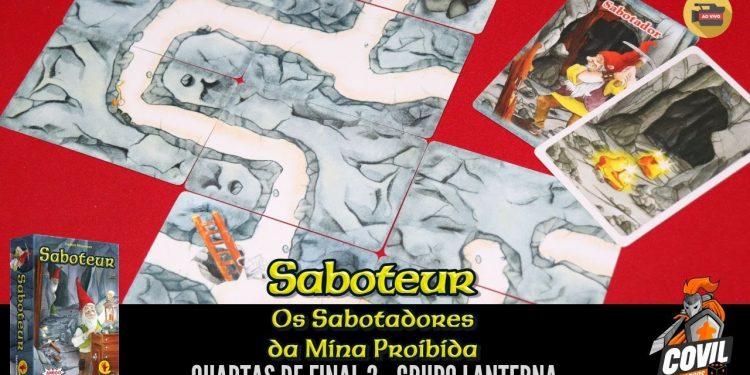 Torneio Saboteur – Quartas de Final 2 – Grupo Lanterna (Ao Vivo)