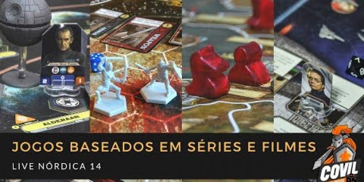 Covil dos Jogos – Live Nórdica 14 (Jogos Baseados em Séries e Filmes)