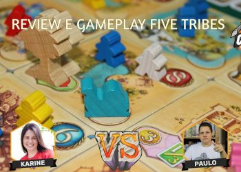Covil dos Jogos – Review e Gameplay Five Tribes (Versus Ep 03)