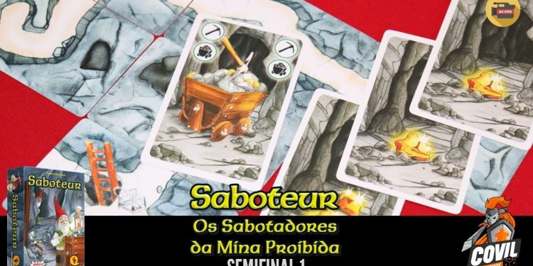 Torneio Saboteur – Semifinal 1 (Ao Vivo)