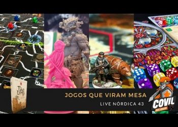 Covil dos Jogos – Live Nórdica 43 Jogos que Viram Mesa