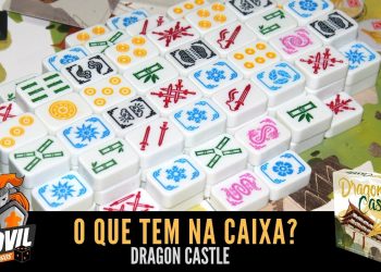 Covil dos Jogos – O Que Tem na Caixa? Unboxing Dragon Castle