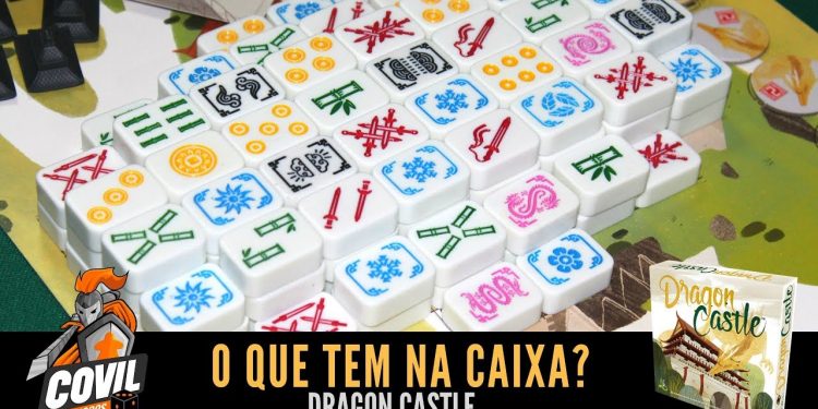 Covil dos Jogos – O Que Tem na Caixa? Unboxing Dragon Castle