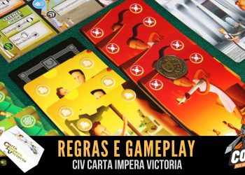 Covil dos Jogos – Regras e Gameplay CIV Carta Impera Victoria