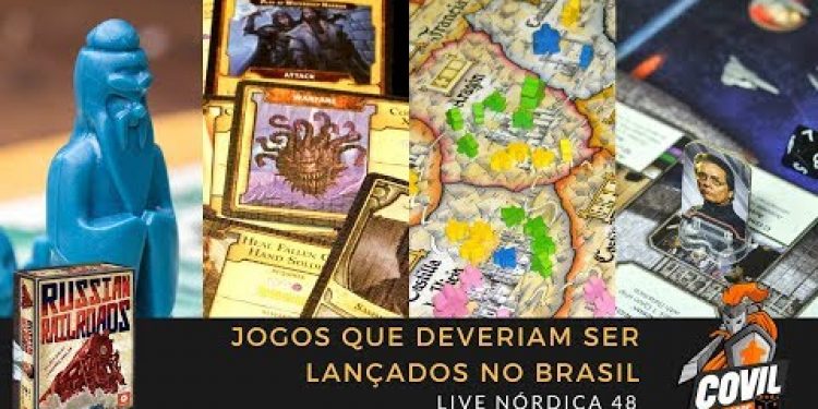 Covil dos Jogos – Live Nórdica 48 – Jogos que Deveriam Ser Lançados no Brasil