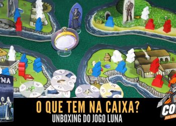 Covil dos Jogos – O Que Tem na Caixa? Unboxing de Luna